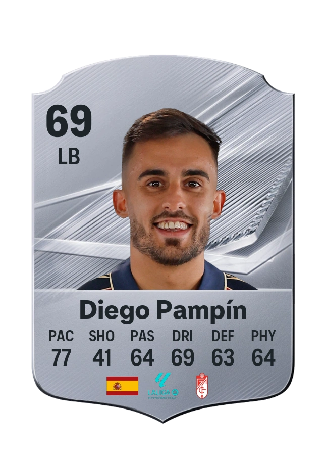 Diego Pampín, Common kartı, reyting 69