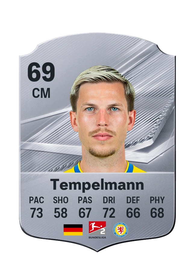 Lino Tempelmann, karta Common, ocena 69