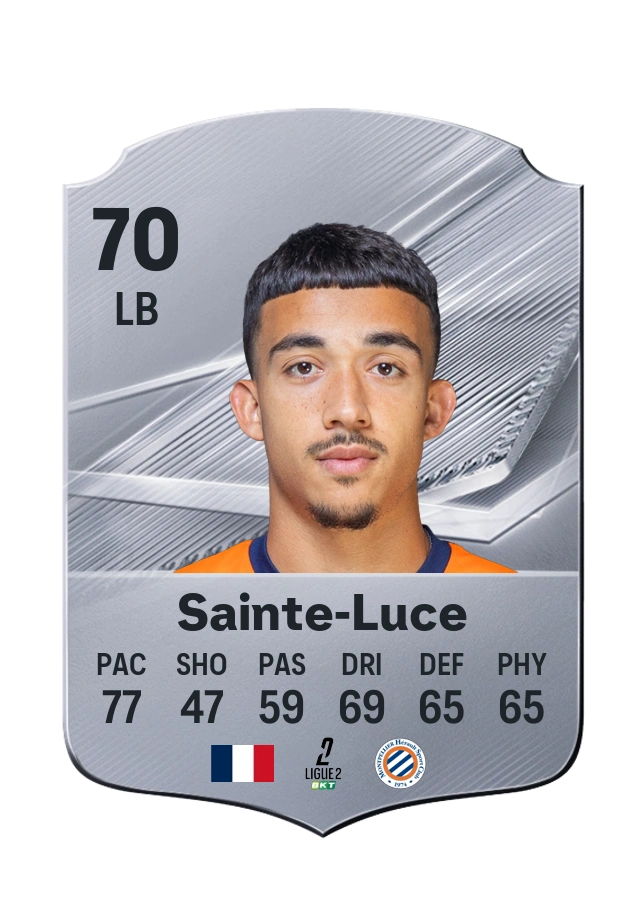 Théo Sainte-Luce, Common card, rated 70
