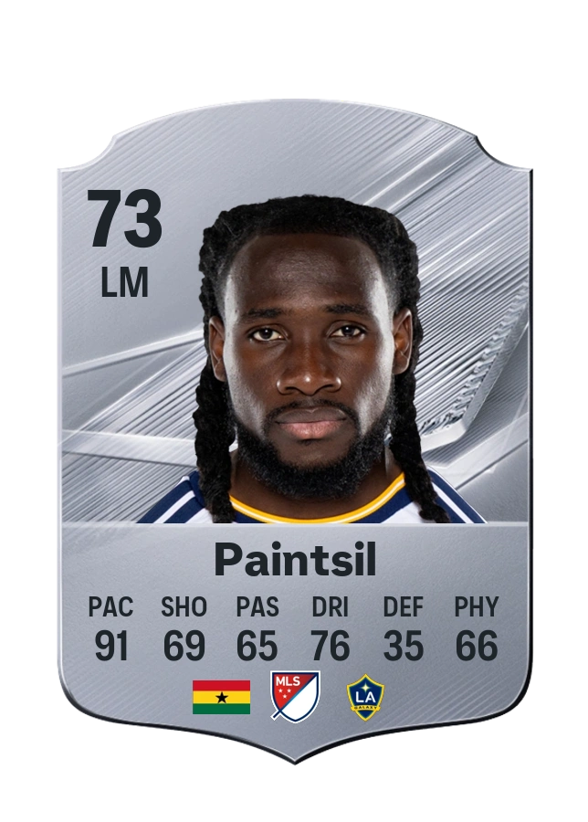 Joseph Paintsil, Common card, rated 73