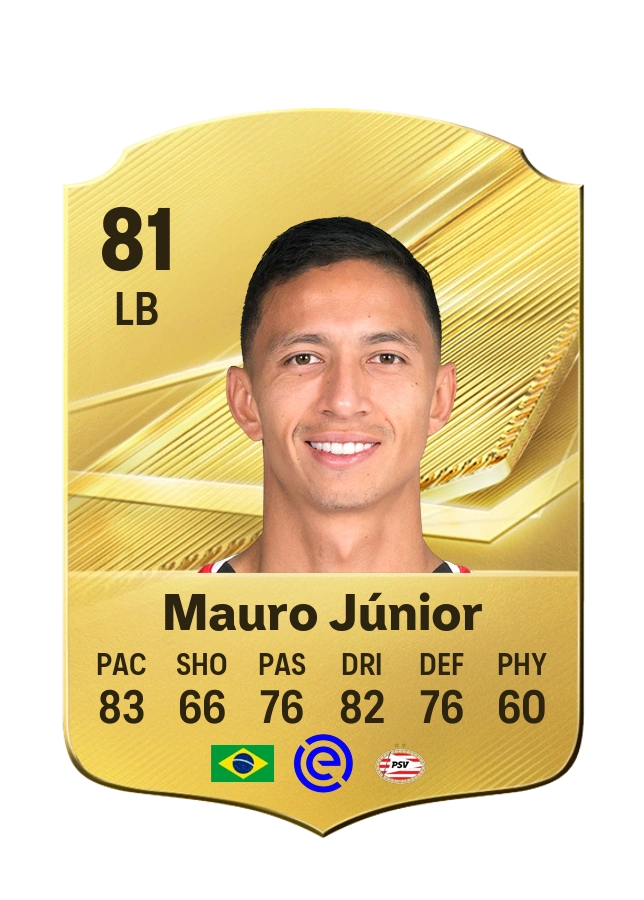 Carta Common de Mauro Júnior, overall 81