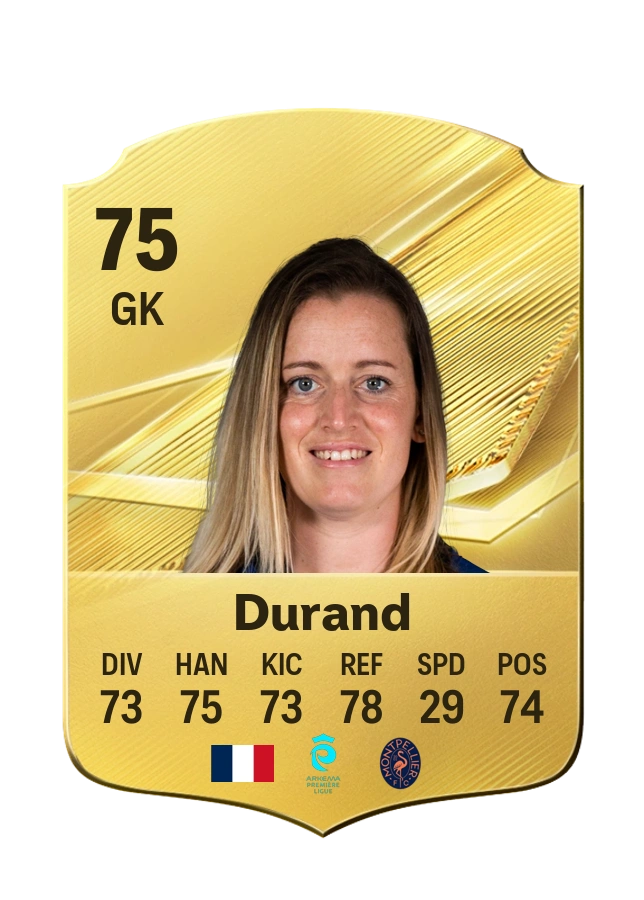 Solène Durand, Common card, rated 75