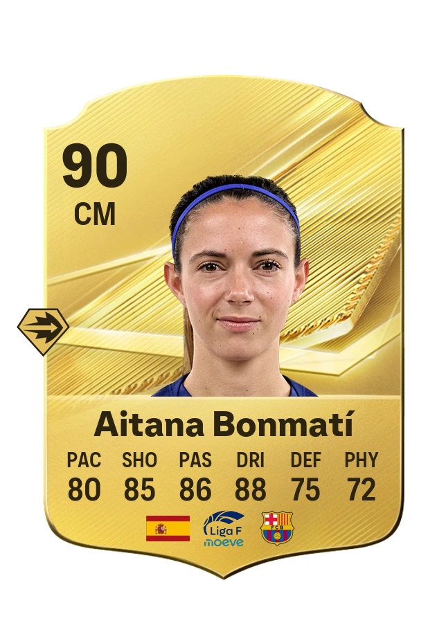 Carta Common de Aitana Bonmatí, valoración 90