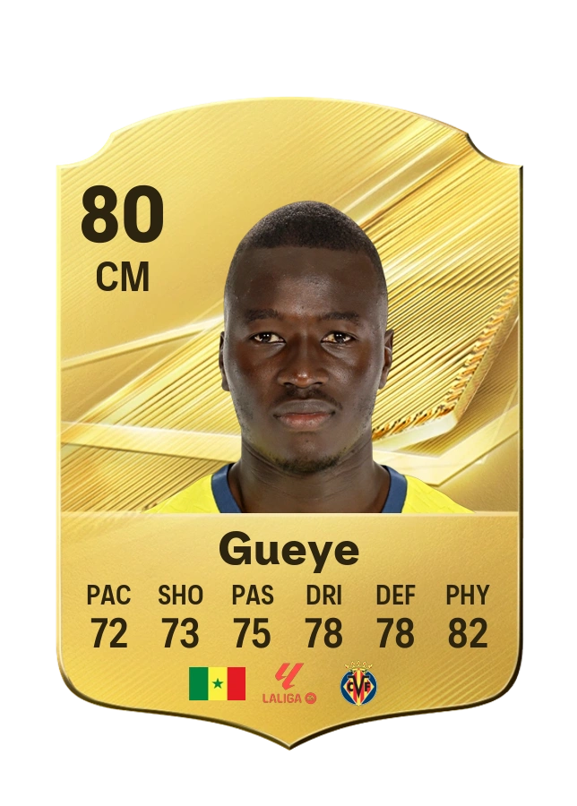 Pape Gueye, Common card, rated 80