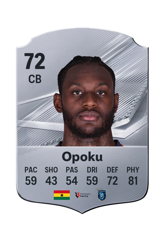 Jerome Opoku, karta Common, ocena 72