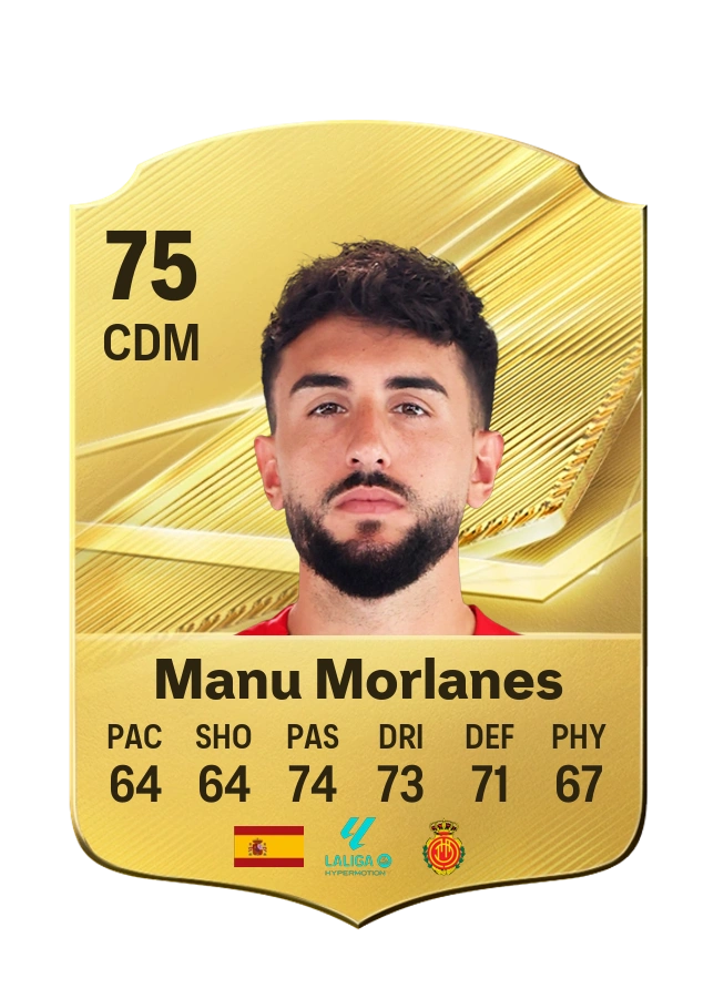 Manu Morlanes, karta Common, ocena 75