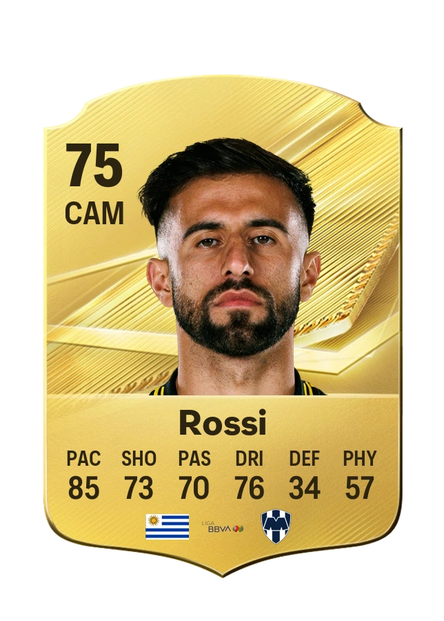 Diego Rossi, karta Common, ocena 75