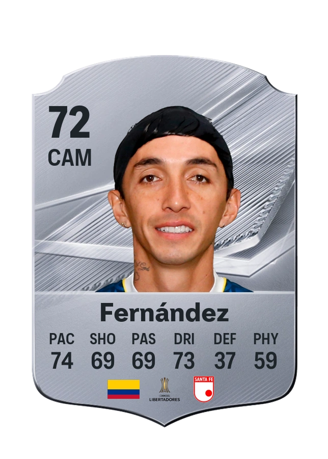 Omar Fernández, karta Common, ocena 72
