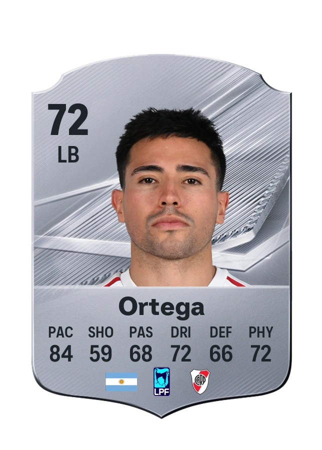 Carta Common de Francisco Ortega, overall 72