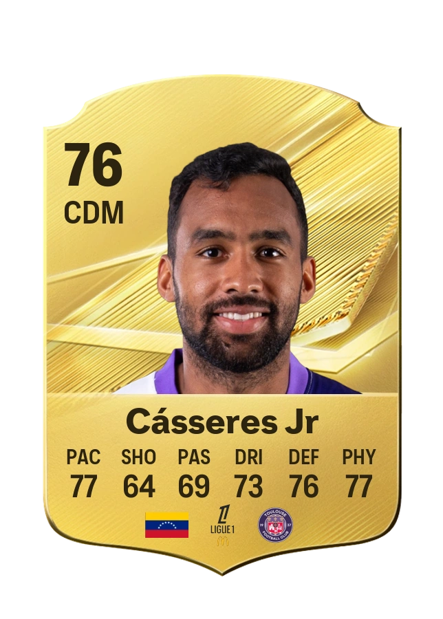 Cristian Cásseres Jr, karta Common, ocena 76