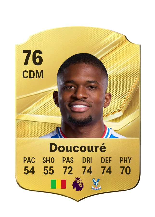Cheick Doucouré, karta Common, ocena 76