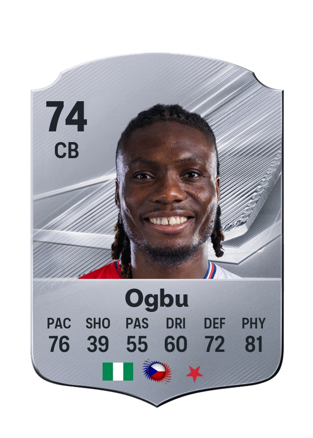 Igoh Ogbu، بطاقة Common، بتقييم 74