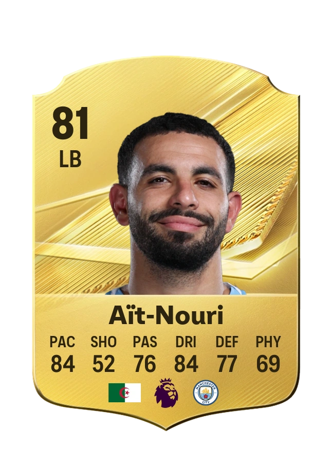 Carta Common di Rayan Aït-Nouri, valutazione 81