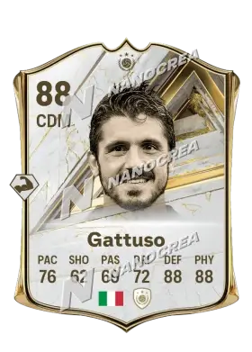 Gennaro Gattuso, Base Icon kartı, reyting 88