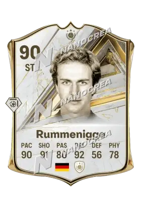 Base Icon-Karte von Karl-Heinz Rummenigge, Wertung 90