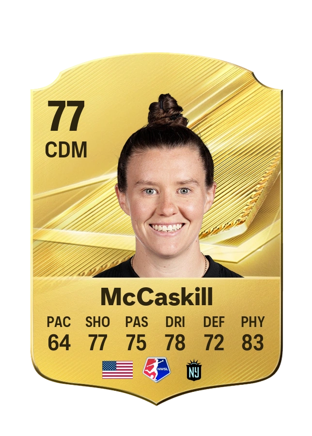 Savannah McCaskill, Common card, rated 77