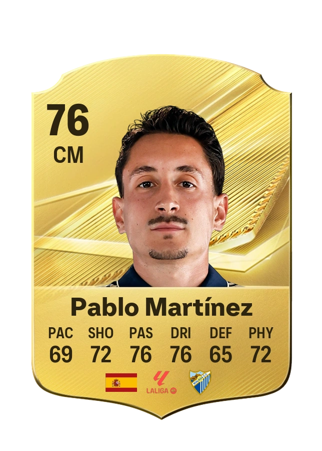 Pablo Martínez, karta Common, ocena 76