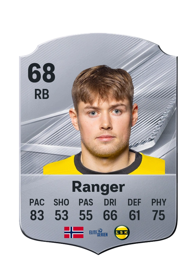 Carta Common di Lars Mogstad Ranger, valutazione 68