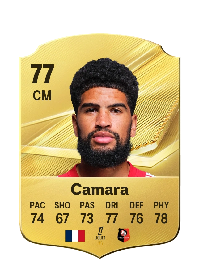 Mahdi Camara, Common kartı, reyting 77