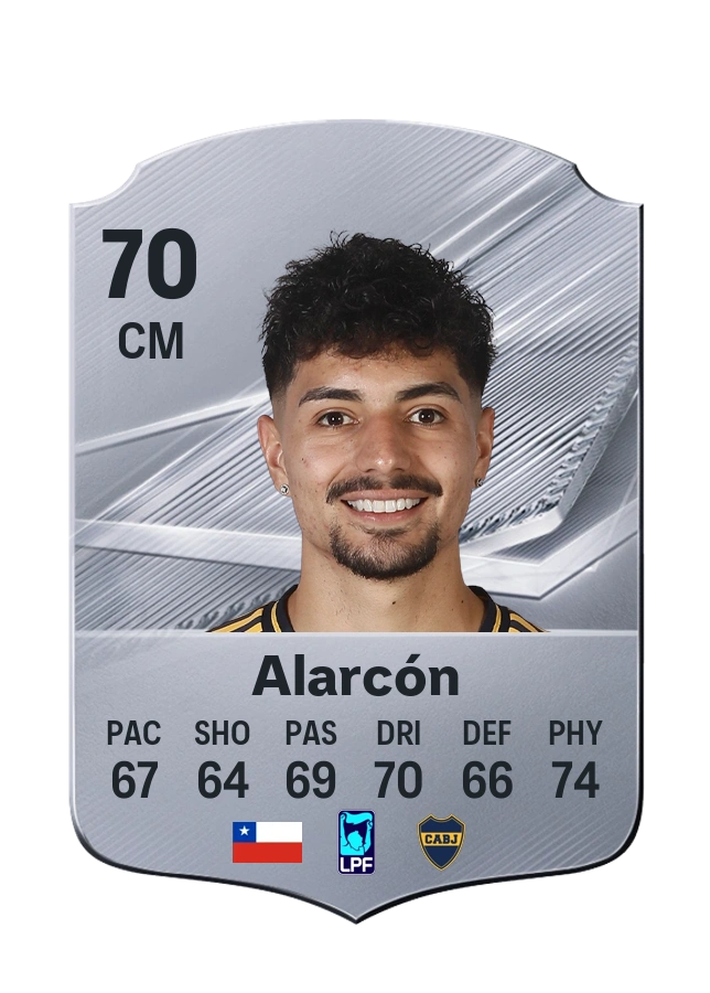 Williams Alarcón, karta Common, ocena 70