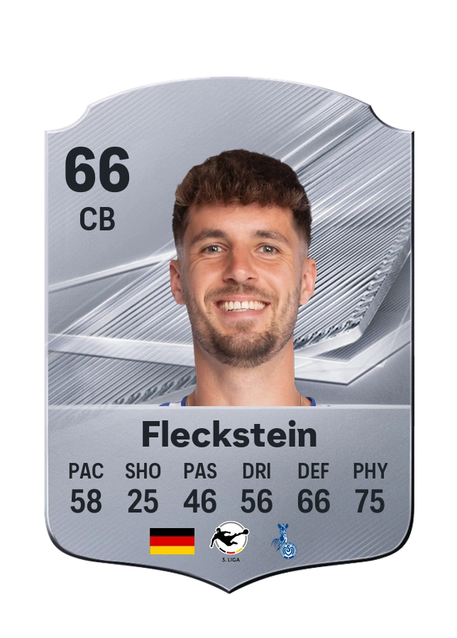 Tobias Fleckstein, Common card, rated 66