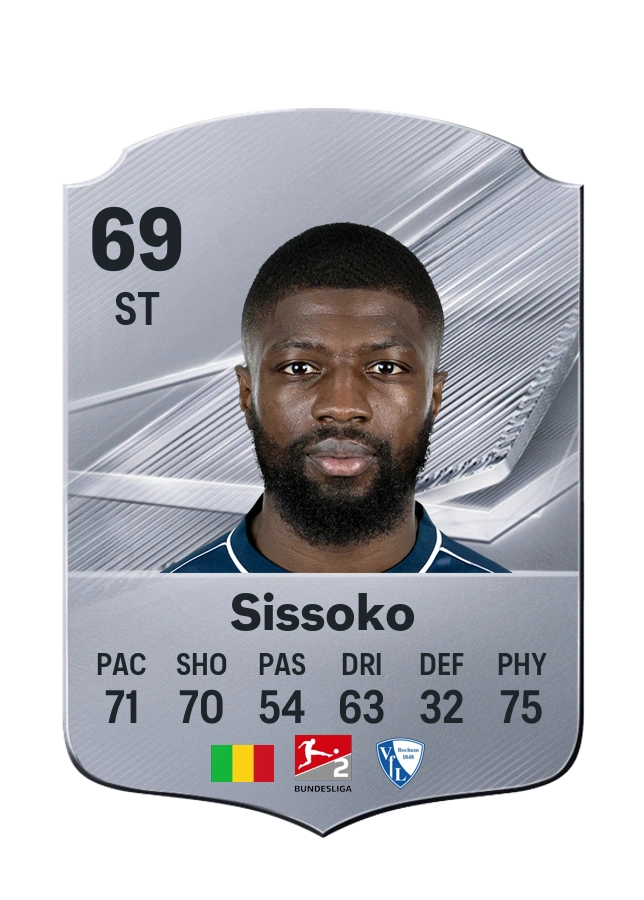 Ibrahim Sissoko, Common card, rated 69