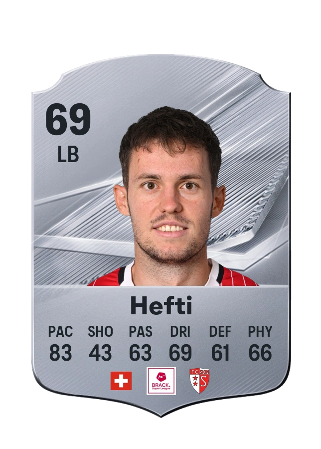 Nias Hefti, Common kartı, reyting 69
