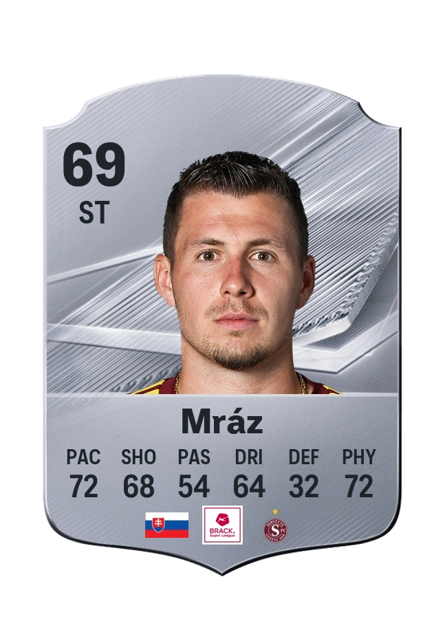 Samuel Mráz, karta Common, ocena 69