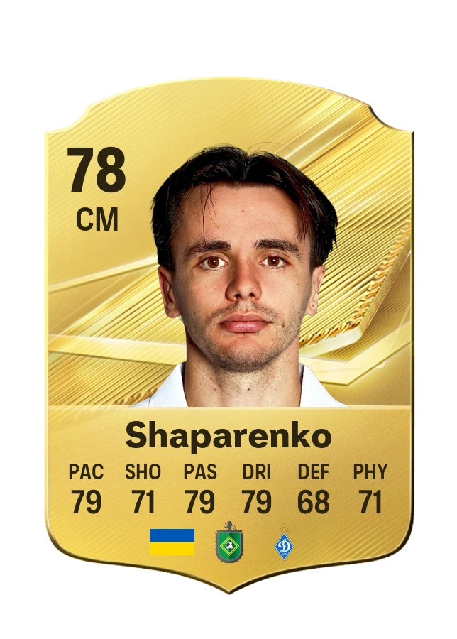 Carta Common di Mykola Shaparenko, valutazione 78