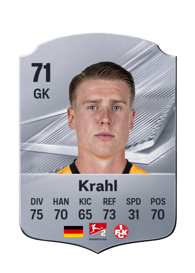 Carta Common de Julian Krahl, overall 71