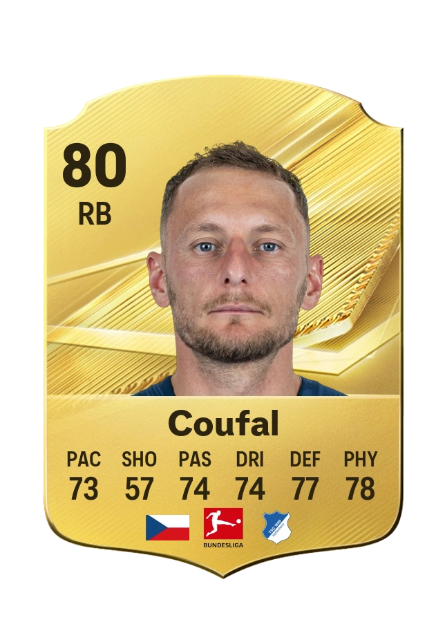 Common-Karte von Vladimír Coufal, Wertung 80