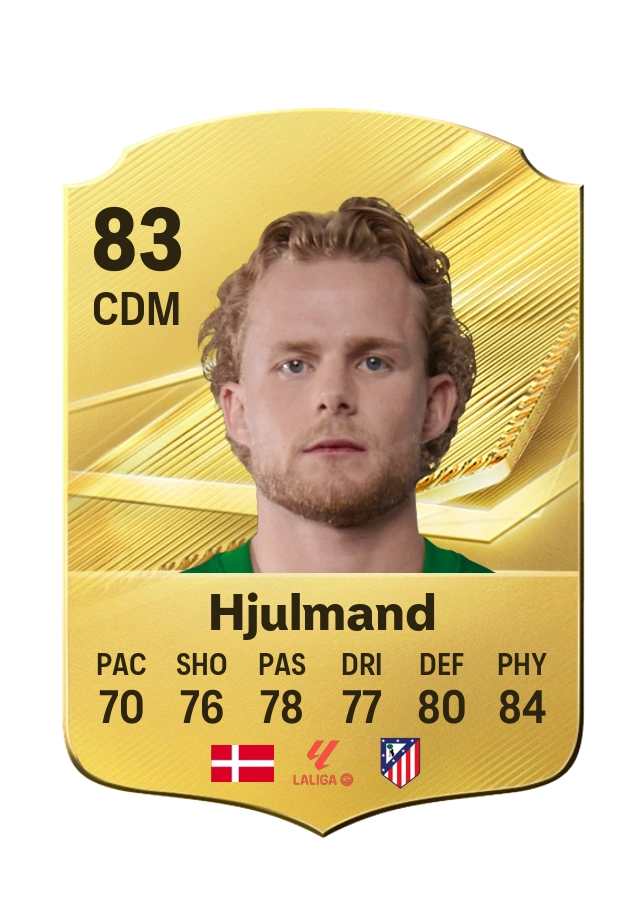 Morten Hjulmand, Common card, rated 83