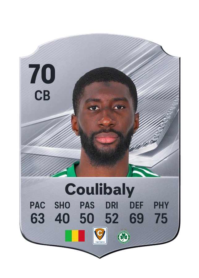 Senou Coulibaly, Common card, rated 70
