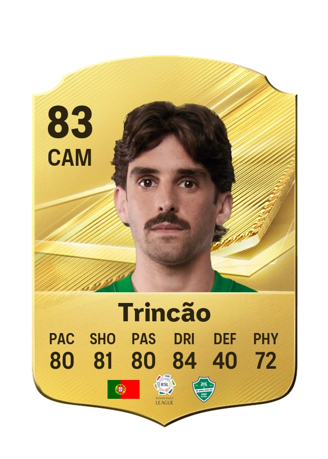 Carta Common di Trincão, valutazione 83