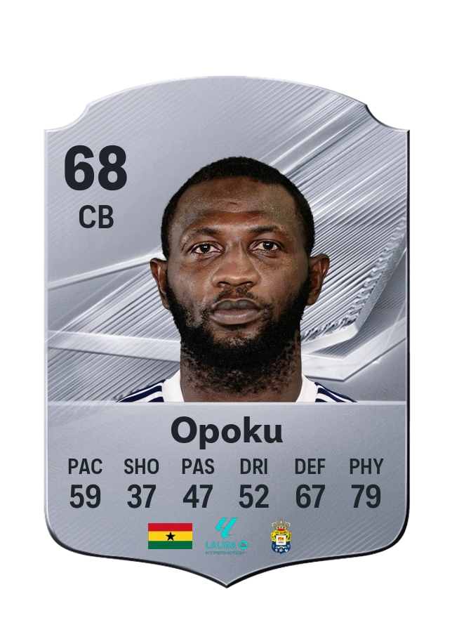 Nicholas Opoku, Common card, rated 68