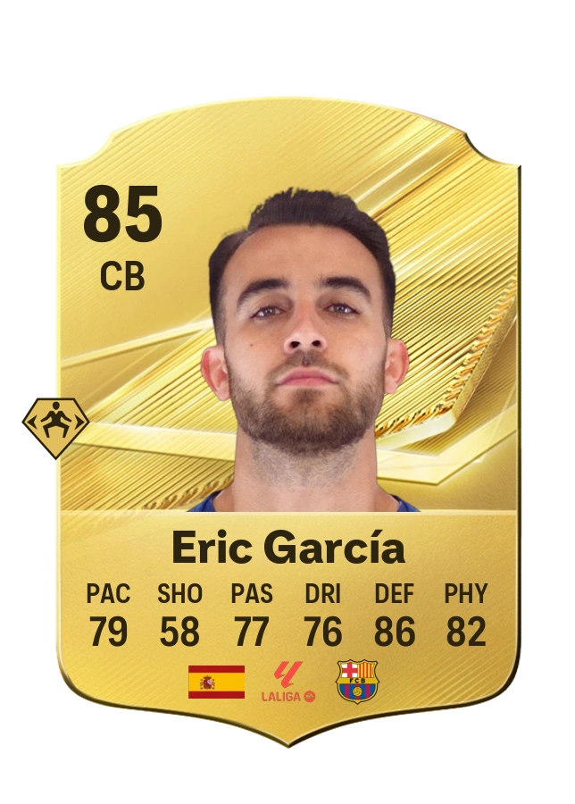 Eric García, Common card, rated 85