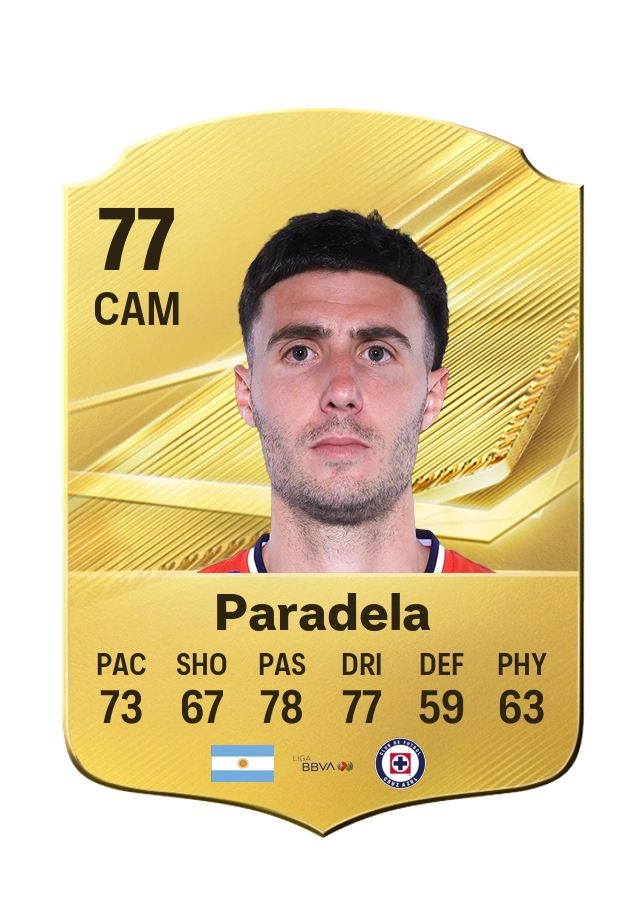 Carta Common di José Paradela, valutazione 77