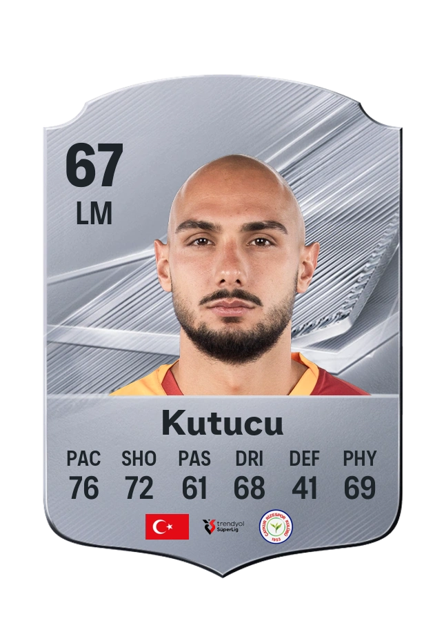 Ahmed Kutucu, karta Common, ocena 67