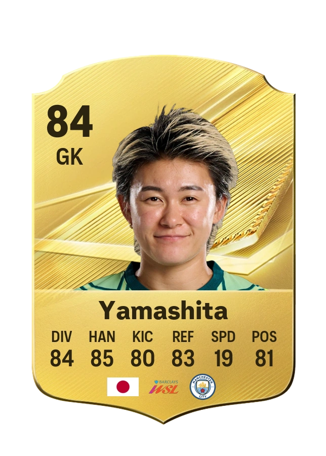 Ayaka Yamashita, Common card, rated 84