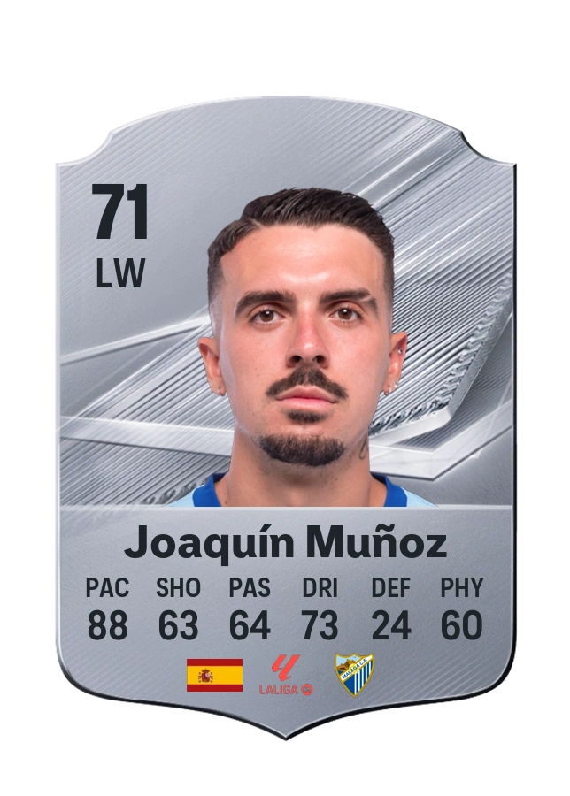 Carta Common de Joaquín Muñoz, valoración 71