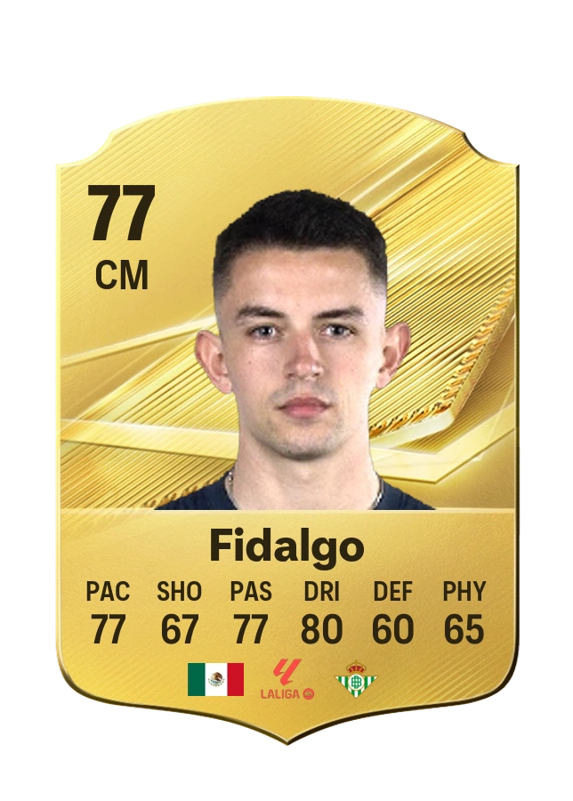 Fidalgo, Common card, rated 77