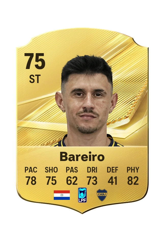 Carta Common di Adam Bareiro, valutazione 75
