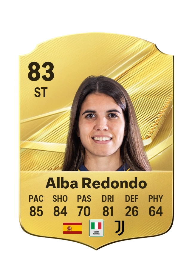 Alba Redondo, karta Common, ocena 83