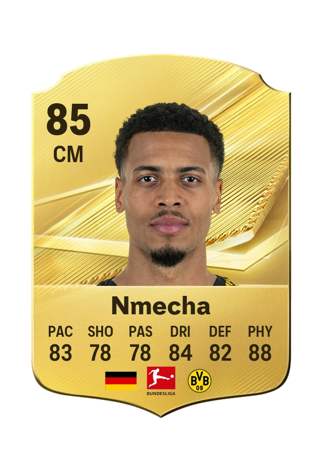 Felix Nmecha, Common card, rated 85