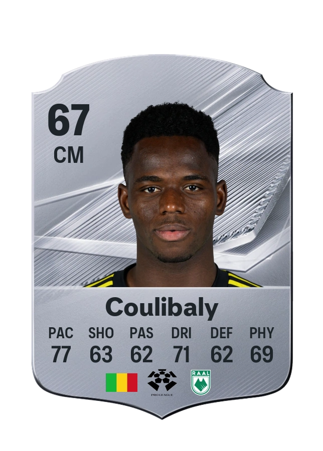Carta Common de Ismaila Coulibaly, overall 67