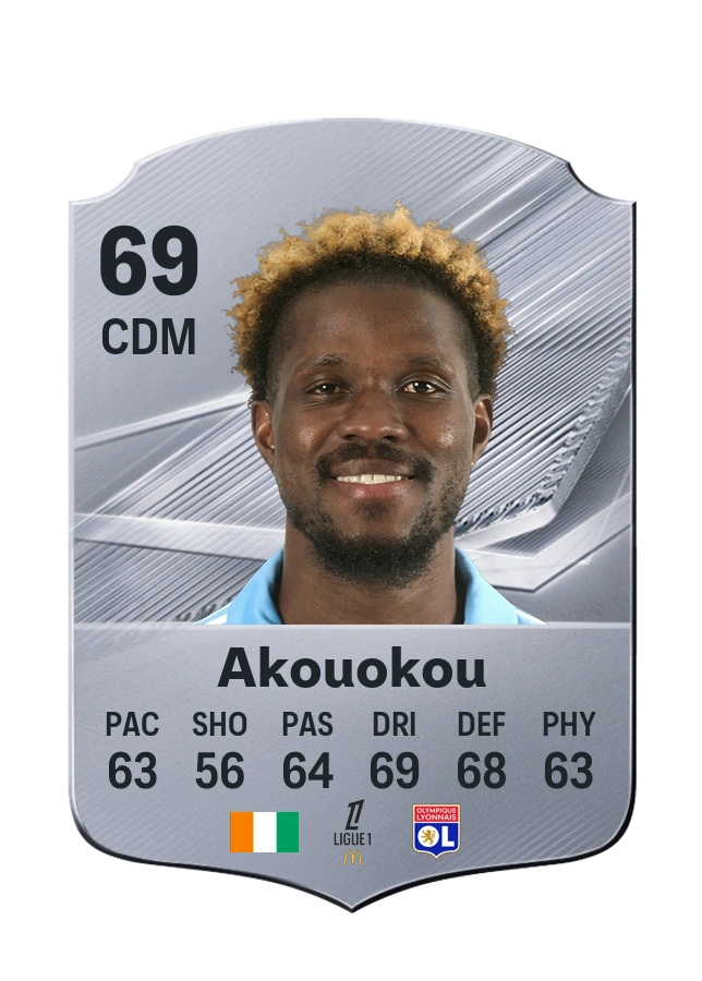Carta Common di Paul Akouokou, valutazione 69