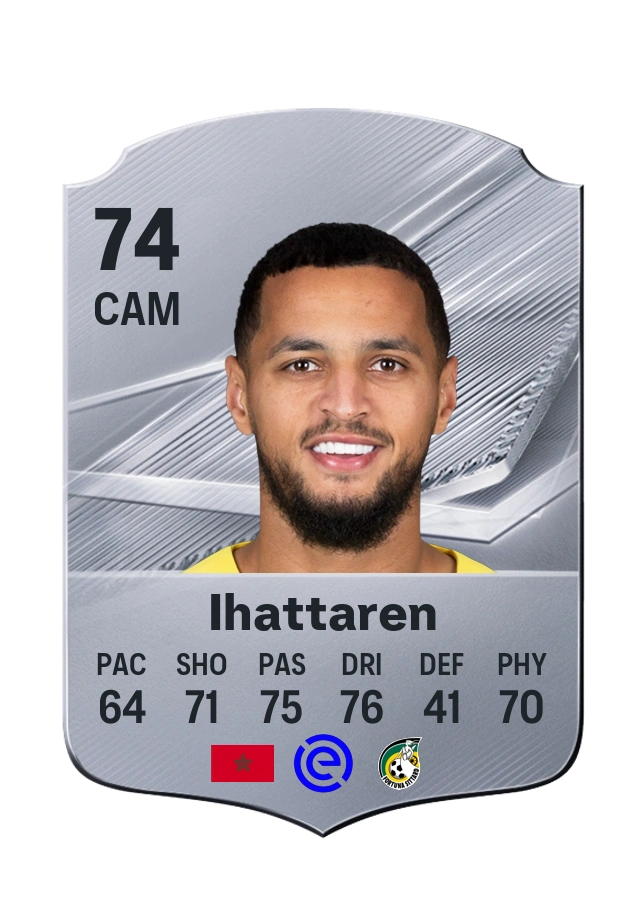 Mohamed Ihattaren, Common-kaart, rating 74