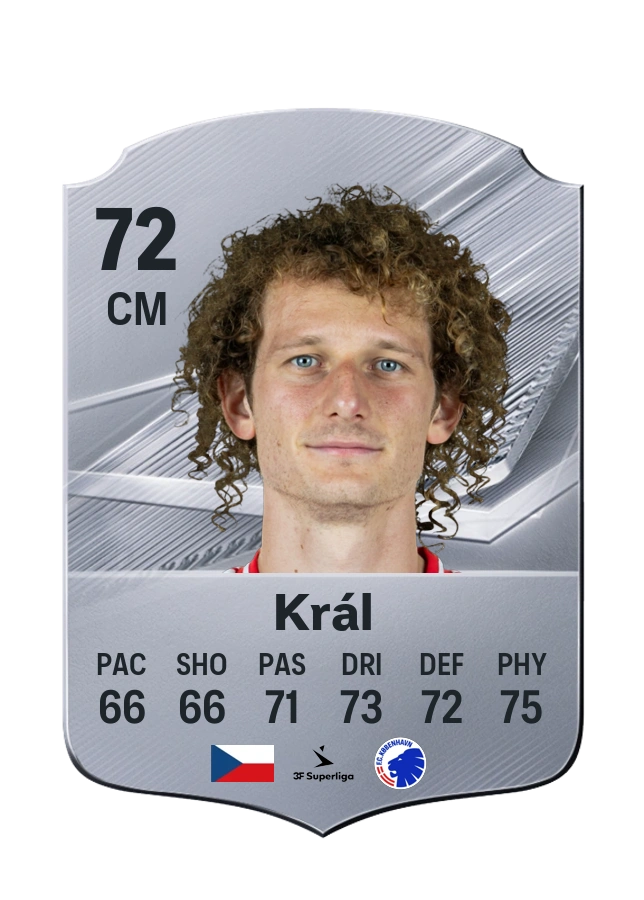 Alex Král, Common card, rated 72
