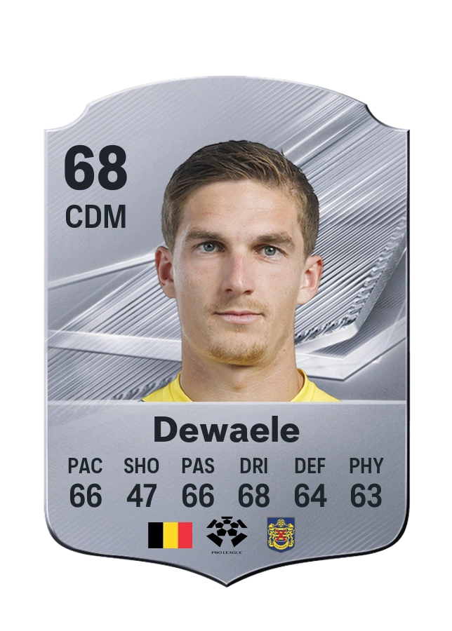 Carte Common de Sieben Dewaele, note 68