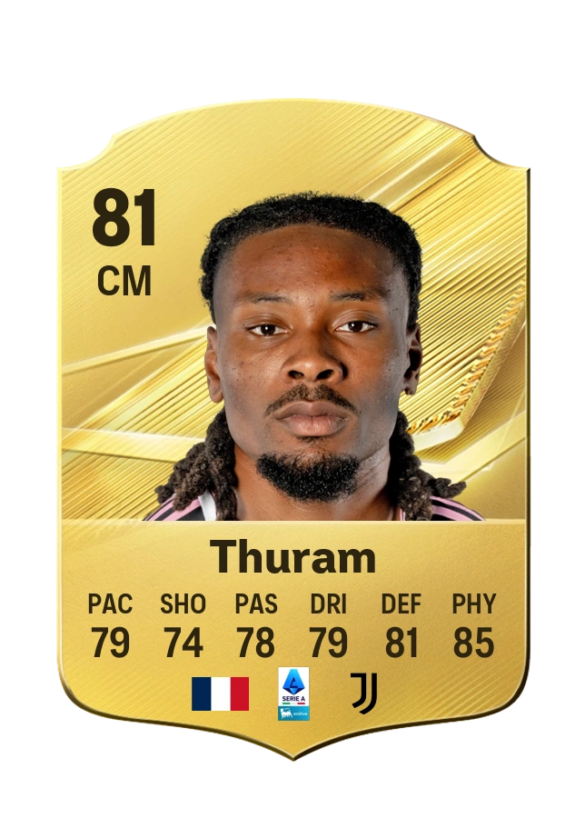 Common-Karte von Khéphren Thuram, Wertung 81